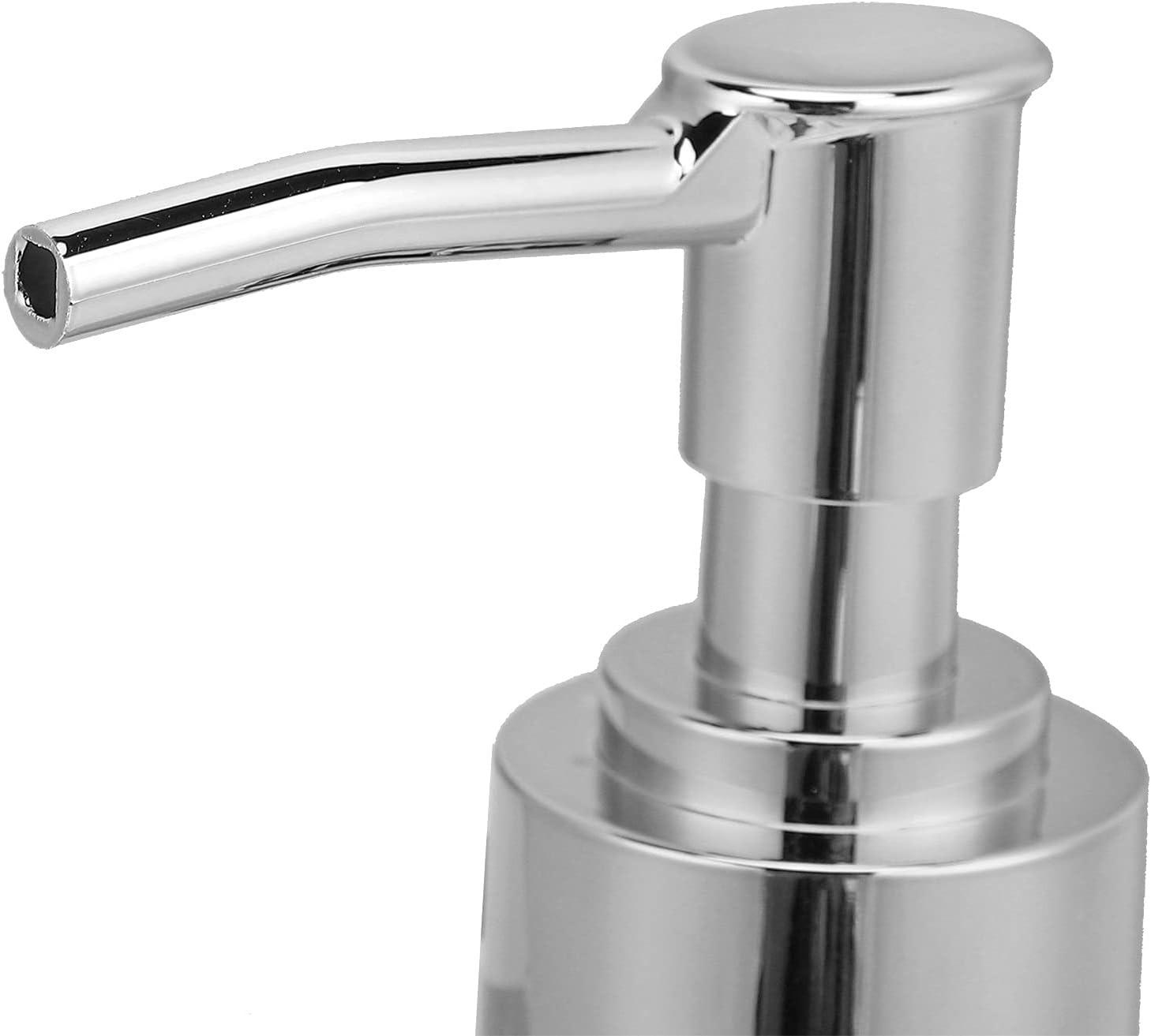 Hand Soap Pump, Pump Replacement Bottle Nozzle for Lotion Massage Oil Bottle Silver