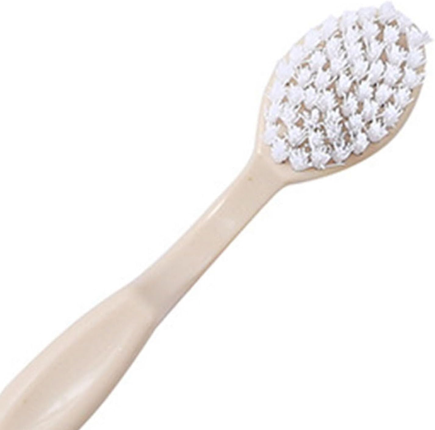 Sneaker Cleaner Brush, Multi Functional Shoe Brush Double Sided Washing Plastic Scrub for Stains beige