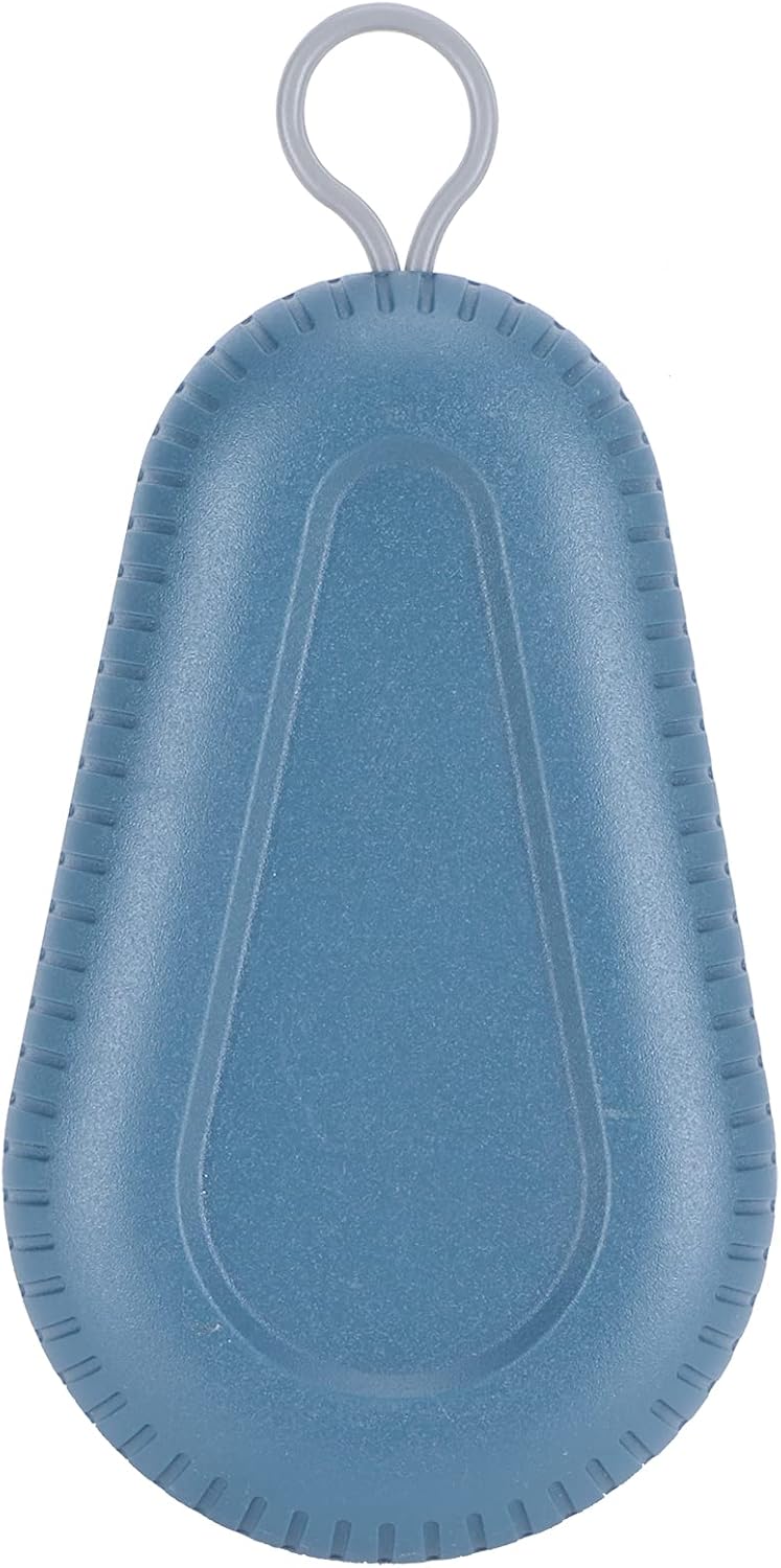 Shower Cleaner Brush, Soft Bristle Cleaning Brush Bath Scrubber for Laundry Stains Clothes Shoe Household Tools Blue