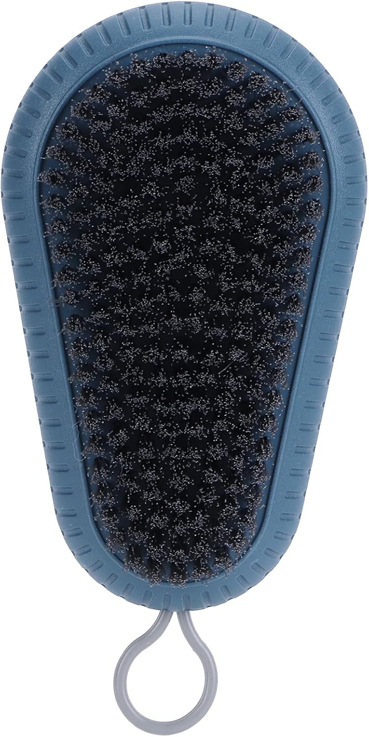 Shower Cleaner Brush, Soft Bristle Cleaning Brush Bath Scrubber for Laundry Stains Clothes Shoe Household Tools Blue