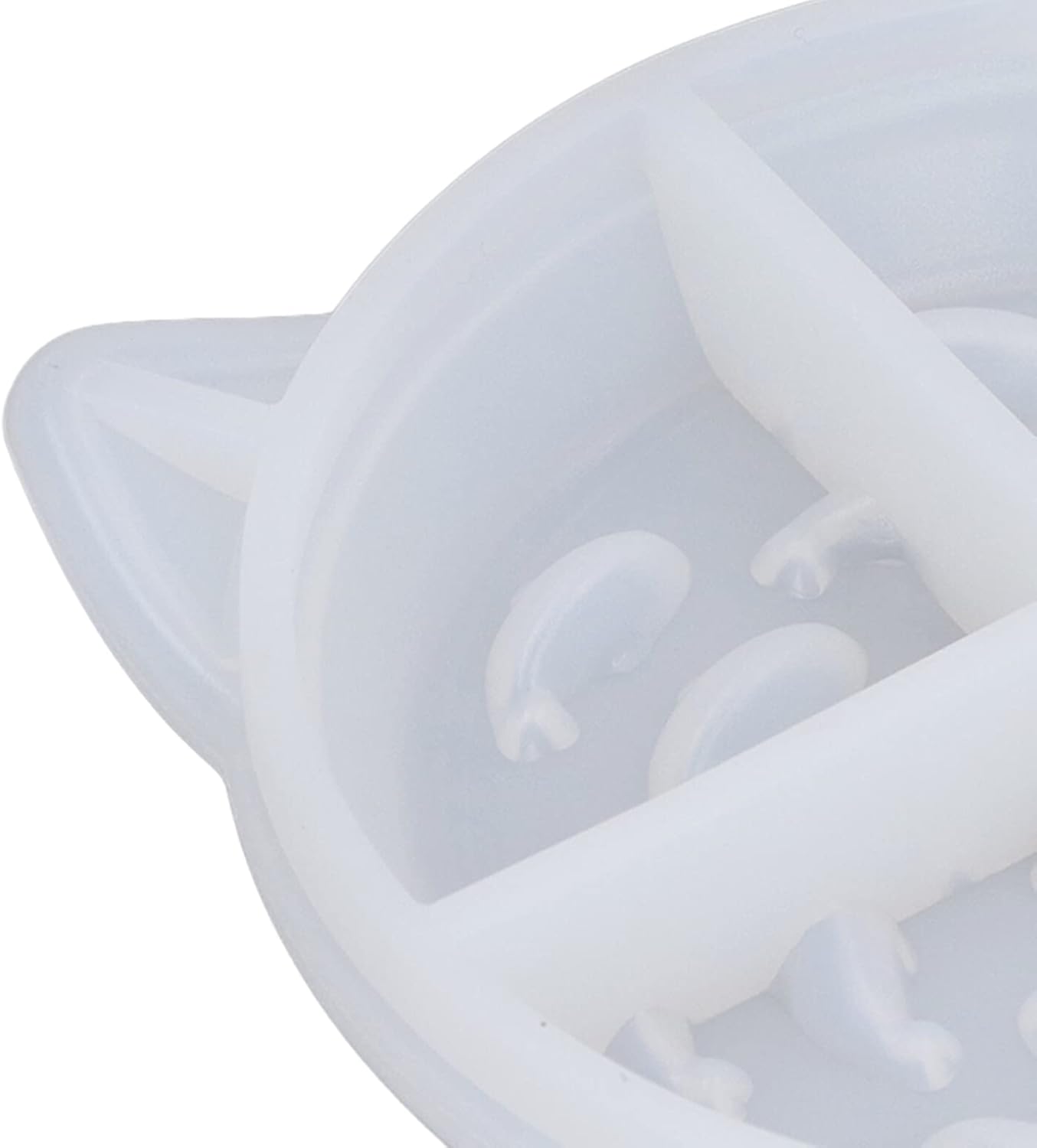 Epoxy Resin Mold, Silicone Dog Bowl Molds Slow Feeder Food Bowls Water Plate Mould for Small Medium Dogs Cats Puppy cat