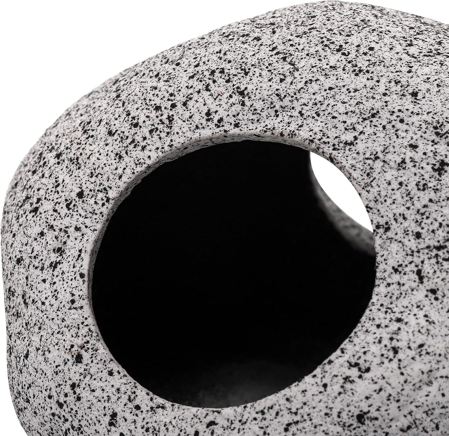6 Pack Aquarium Decoration Rock Caves, Betta Fish Tank Hideaway, Hideout Stones House Decor for Cichlid Shrimp Territorial Hiding Breeding Spawning, Ornaments
