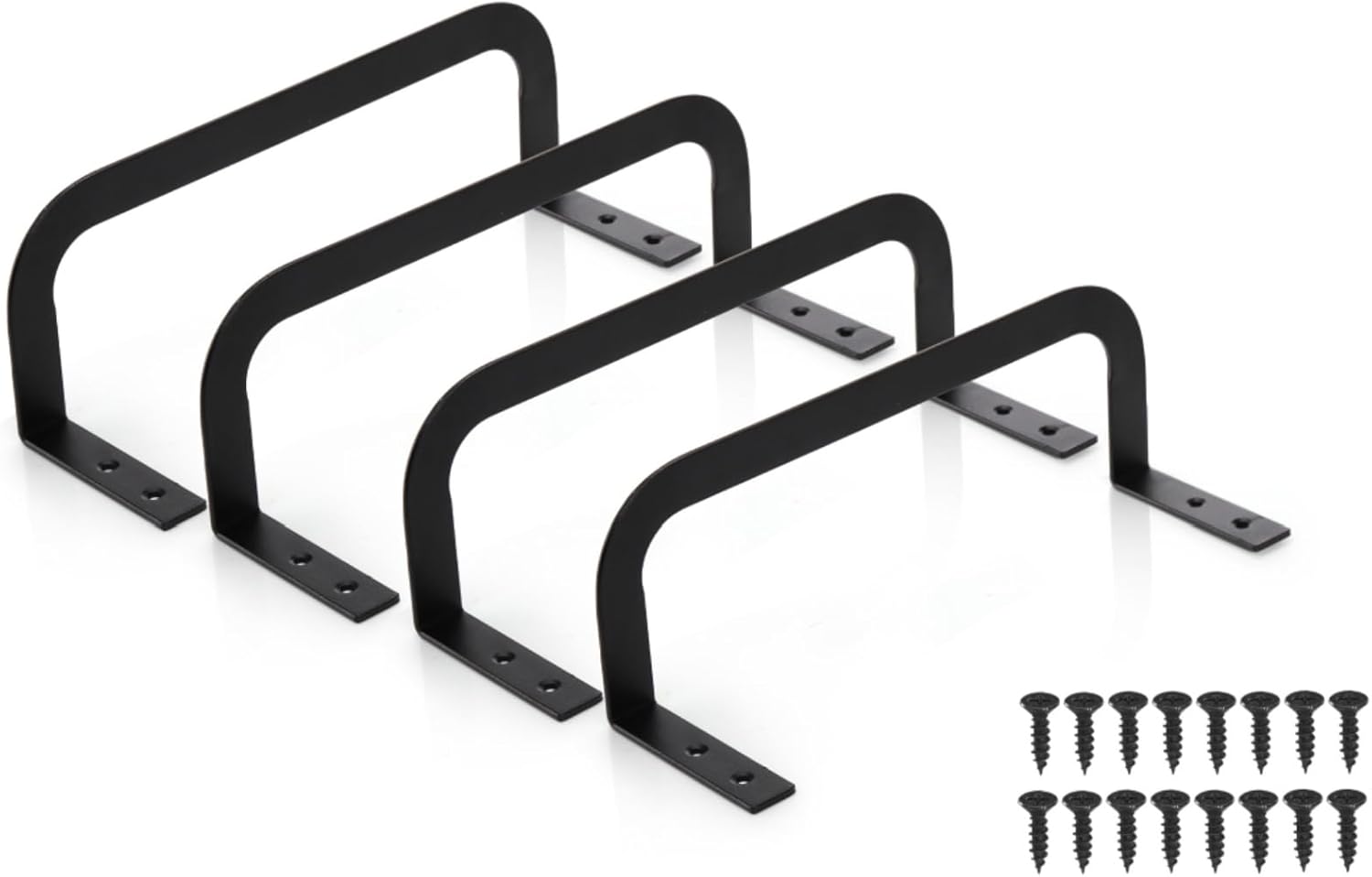 4 Pcs Mattress Retainer Bar, Metal Slide Stopper, Non Slip Holder in Place Gripper, Thicken Bed Frame Gaskets to Prevent Sliding, Stabilizer Baffle for Bedroom