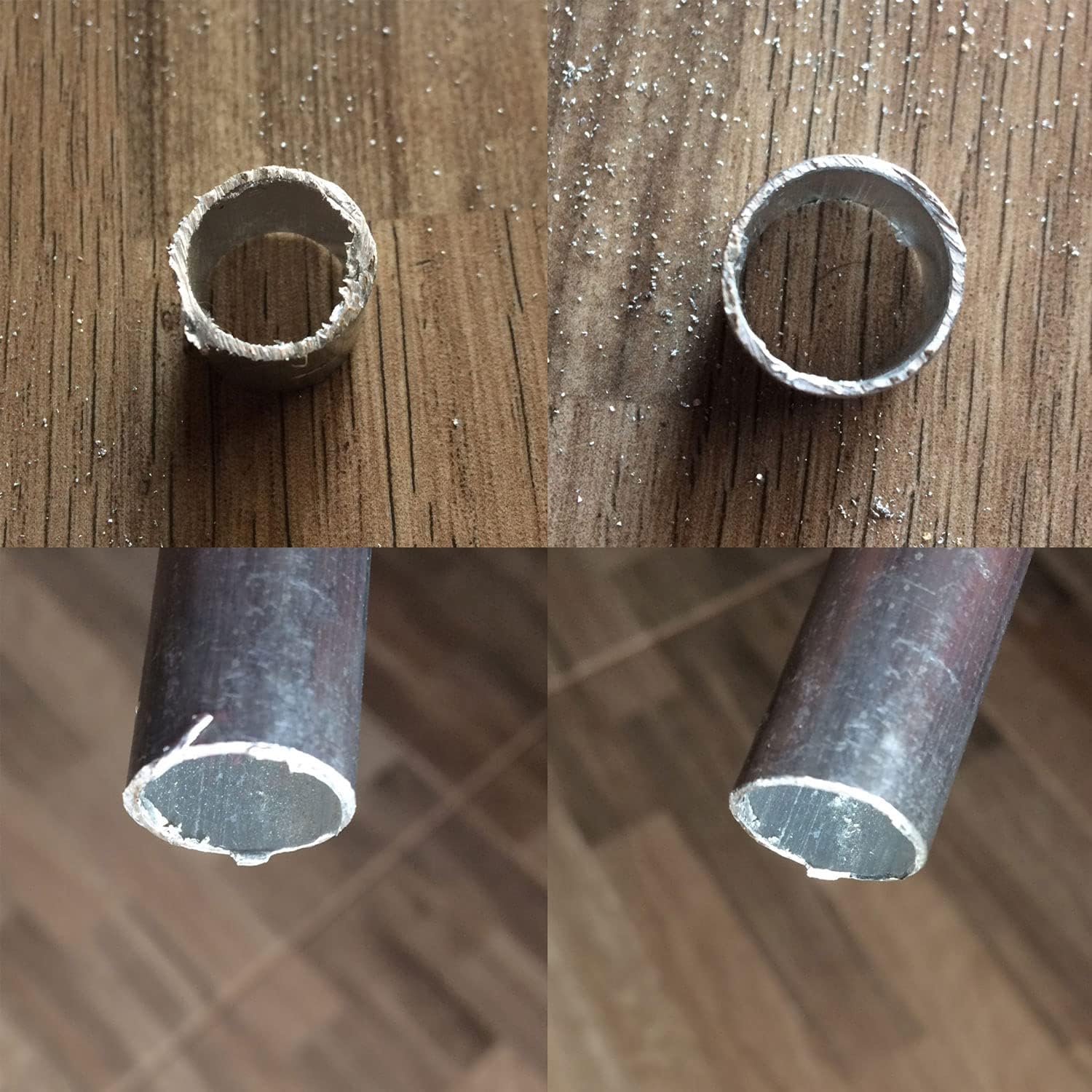 Pijpontbraamgereedschap - Her Kindness Copper Pijpontbraamgereedschap - Ontbraamgereedschap Universal Pipe Reamer 3 mm-38 mm 0-12 inch-1-5 inch Internal and External Reamers Pipe Tool Acrylic Pipe Beveling Tool