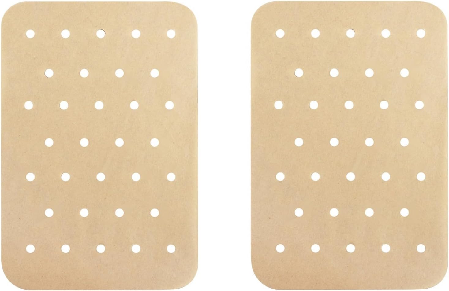 120 pieces Airfryer paper baking forms, Airfryer baking forms compatible with Ninja Foodi Dual Airfryer, non-stick perforated baking paper compatible with Ninja DZ201 DZ401