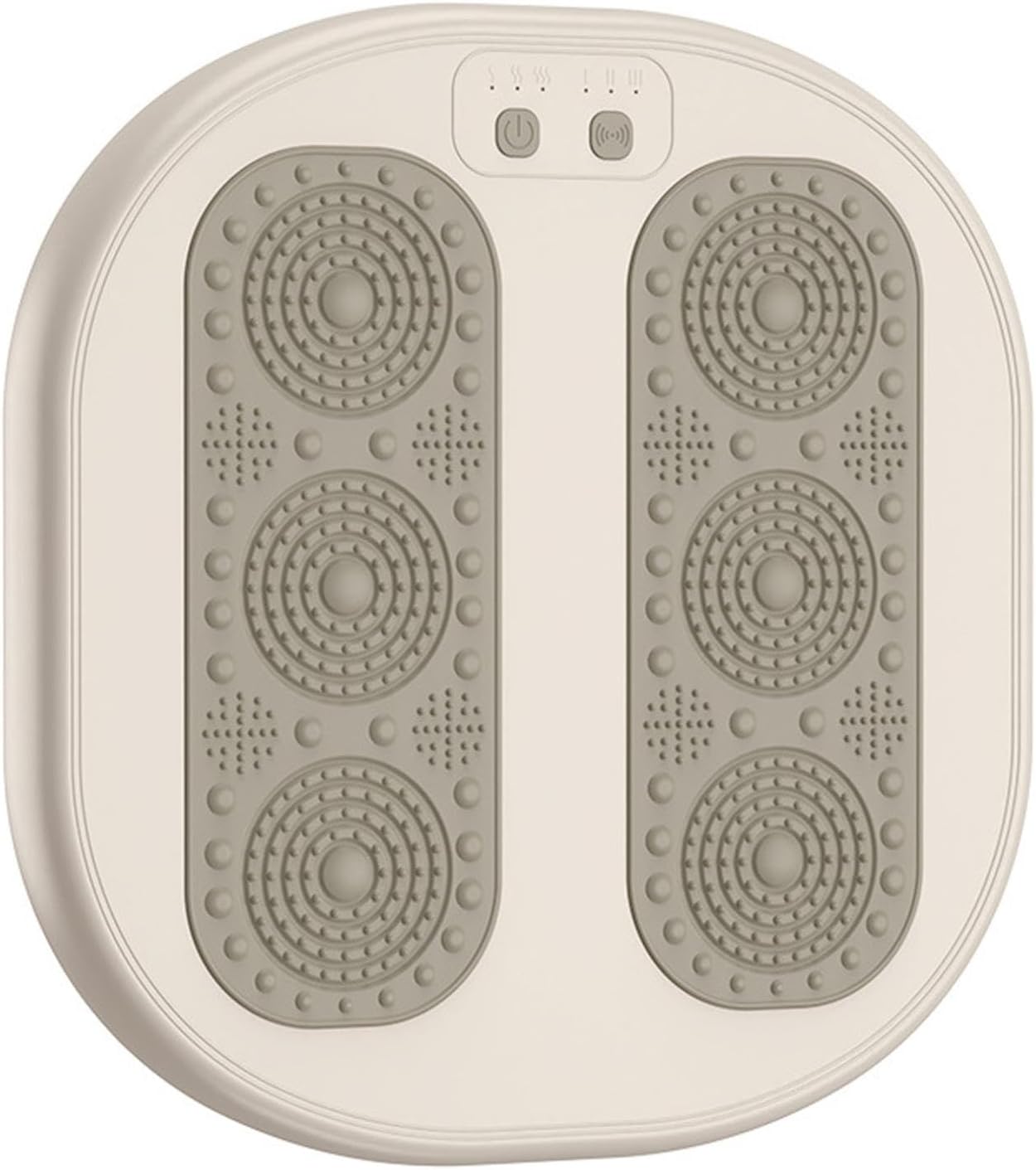 Foot warming cushion - Electric foot warming cushion - Foot warmer - 3 temperature settings - Built-in 6 manual massage heads - Suitable for home, office and dormitories - Warming cushions green