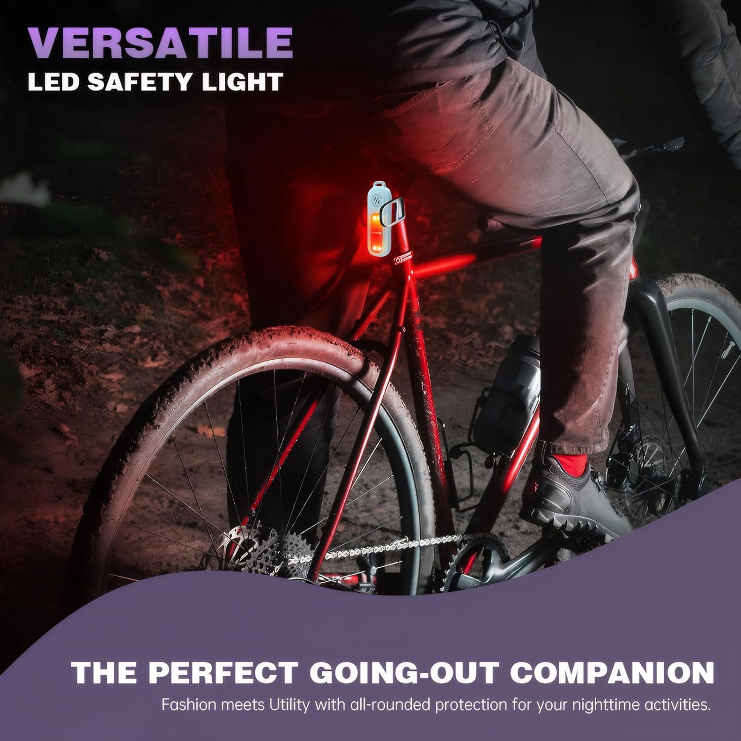 Rechargeable personal safety alarm for women - 130 dB self-defence keychain alarm - with strobe light and LED torch - bear alarm - rechargeable emergency safety alarm - suitable for night runners and children - blue