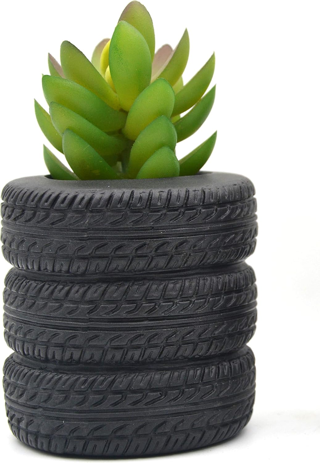 Flower pot holder in the form of a band - storage rack for accessories on the desk, at home and in the office - pot for succulents and cacti pack of 2