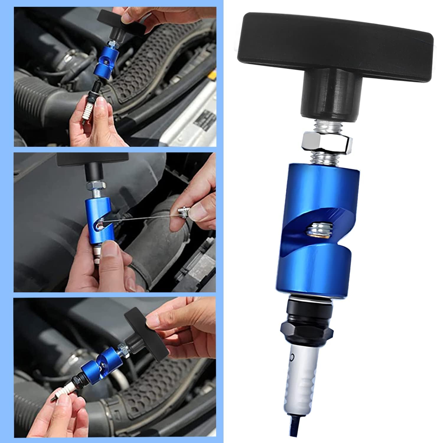 Hefsteunklem - 2 pieces - Bonnet support bar - Boot support - Non-slip device - Lifting bar - Non-slip tool