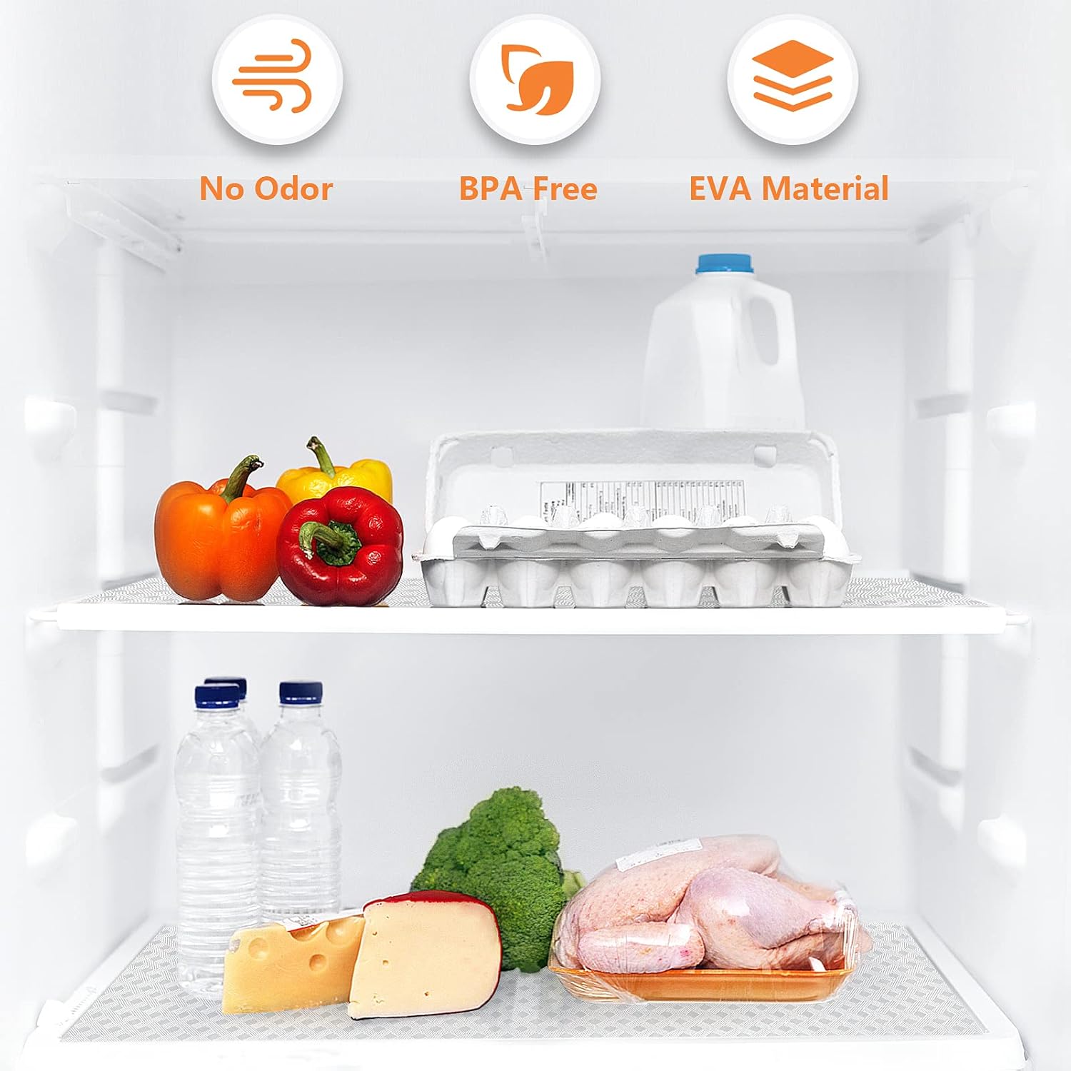 EVA drawer liner - Waterproof - Non-slip - Thickened - Drawer mat - Insulation mat - Transparent - 30*150cm - Cuttable - Suitable for wardrobe, cupboard and shoe cabinet mats