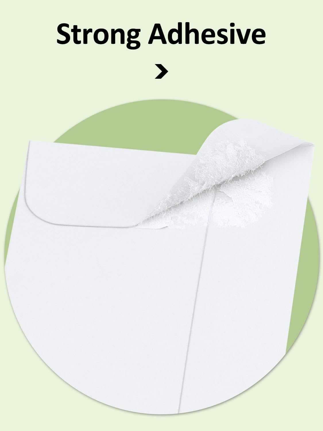 #1 Coin Envelopes Eupako 100 PCS 2.25x 3.5" White Small Parts Envelope with Gummed Flap Kraft Seed Envelopes for Garden, Home and Office