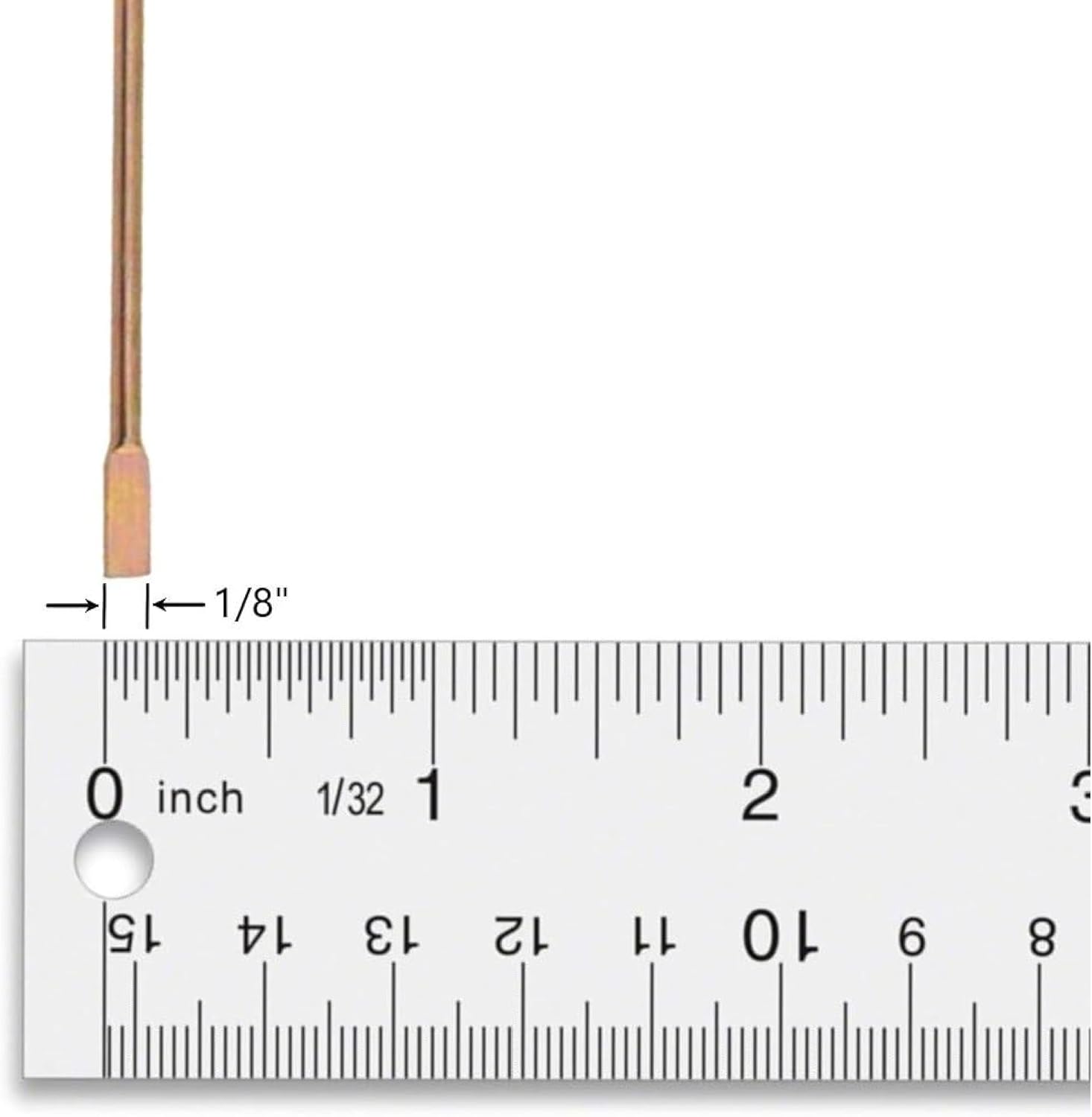 Bedroom/Bathroom Door Steel Emergency Key Pins Compatible with Kwikset Interior Levers and Knobs 10 , Gold Color