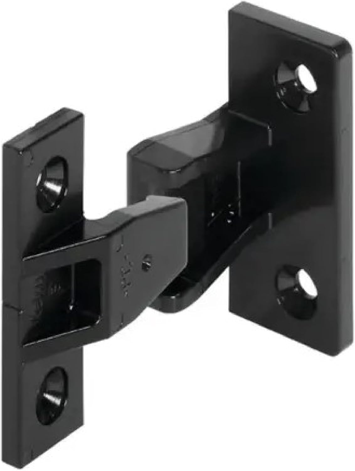 Hafele Keku Push-On Fitting Set - Bracket Connectors for False Front Panels, Cabinet Drawers, & Furniture Screws Not Included