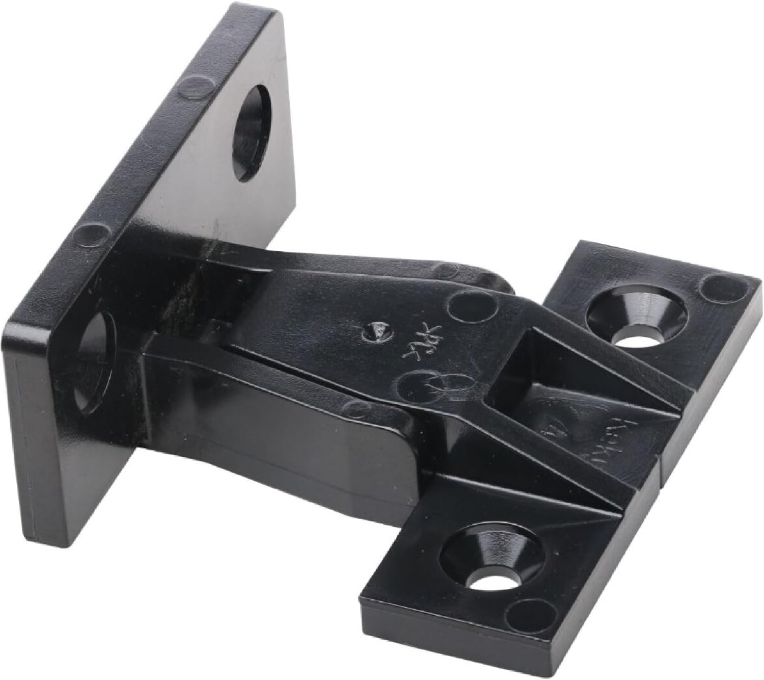 Hafele Keku Push-On Fitting Set - Bracket Connectors for False Front Panels, Cabinet Drawers, & Furniture Screws Not Included