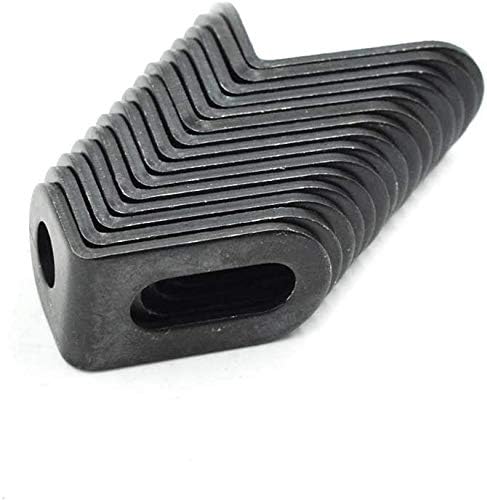 Biaungdo 18x18x30mm/0.7"x0.7"x1.2" Adjustable Right Angle Brackets L-shape Corner Brace Support Black- 15 Pcs