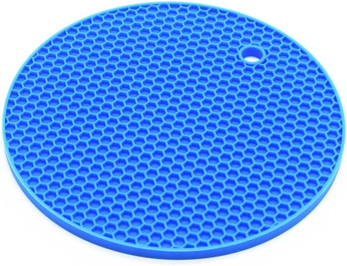 Bangp Silicone Coasters Set of 4 , Trivet Mats,Multipurpose Thermally Insulated Containers, Non-Slip, Flexible, Durable Heat Proof Mats