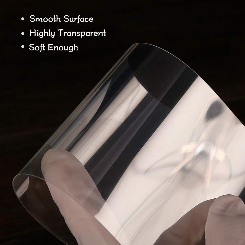 YQL Cake Collar 6 Inch,Acetate Cake Collar Roll DIY Acetate Sheet Baking Transparent Mousse Cake Sheets Surrounding Edge Clear Cake Strips for Baking Decorate Shaker Cards Making 6x394Inch