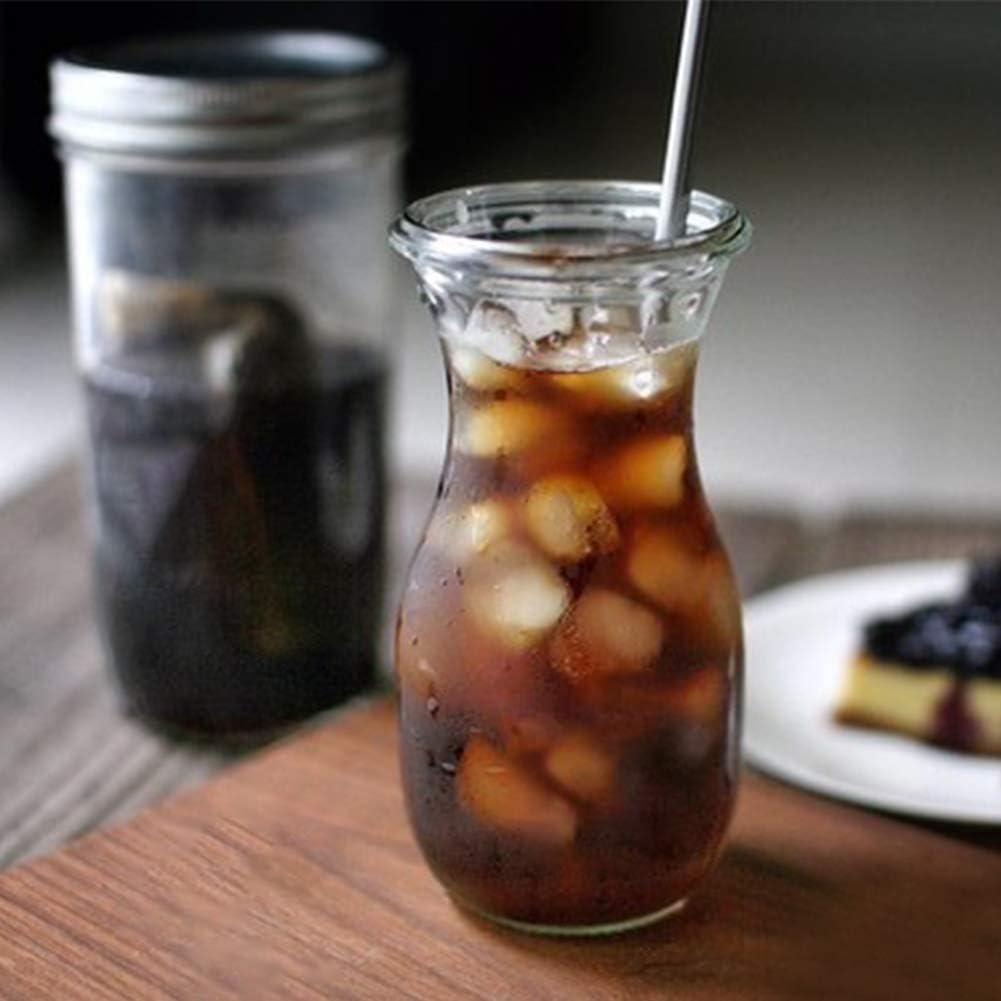 YQL Cold Brew Coffee Filter,50PCS 6X10 Inch No Mess Cold Brew Coffee Bags Disposable Mesh Brewing Bags Tea Filter Bag for Cold Brew Coffee or Tea 4x6/8x12inch Available