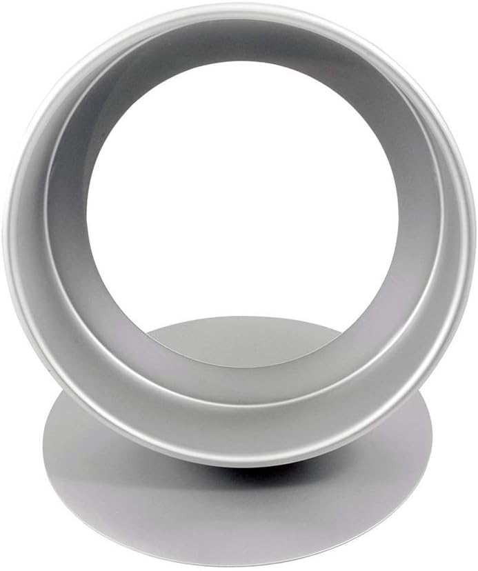 6 Inch Cake Pan Round, Small Cheesecake Pan with Removable Bottom, Chiffon Cake Mold Anodized Aluminum Baking Pan