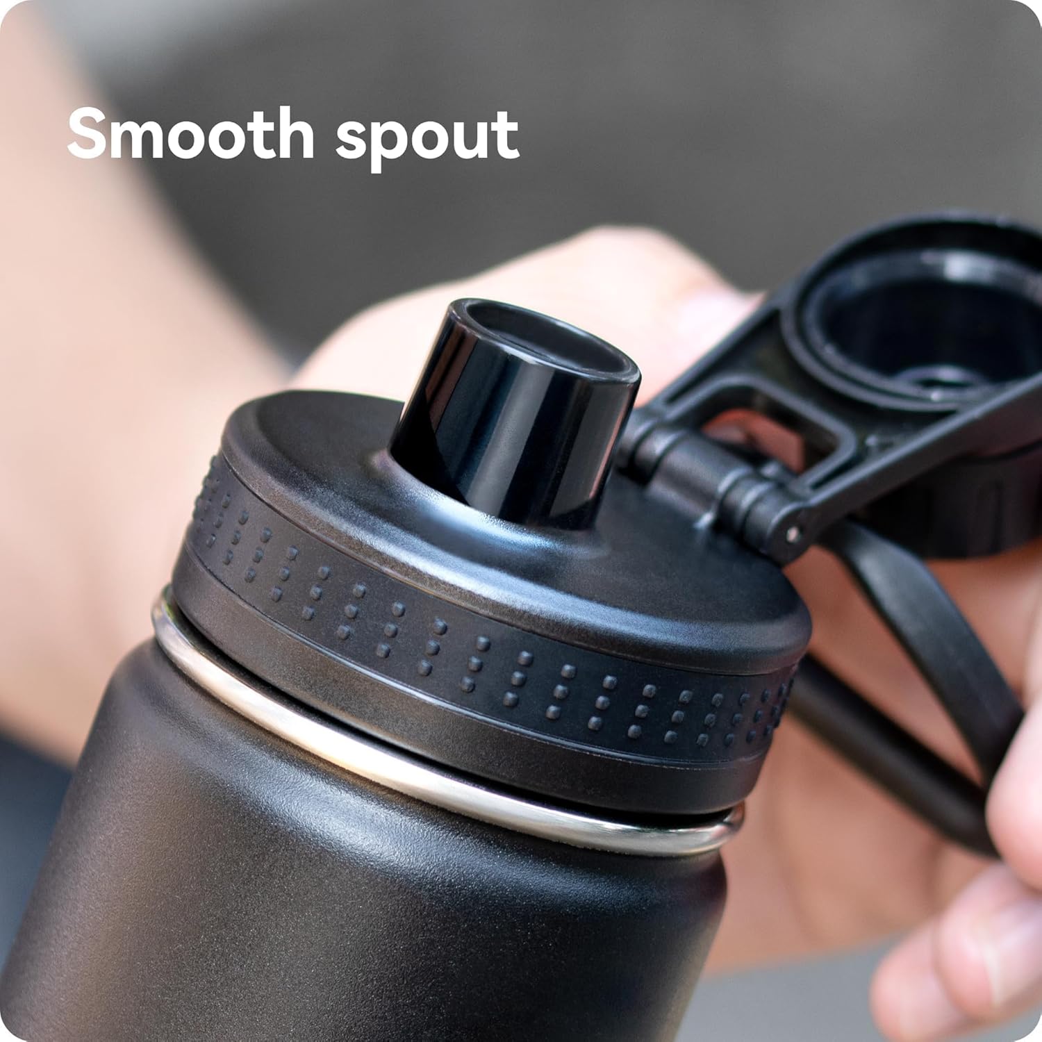 Replacement Spout Lid for Hydro Flask Wide Mouth Bottles 12/16/18/22/32/40/64oz – 2.28" Leak-Proof Sports Cap Accessory, Secure Fit