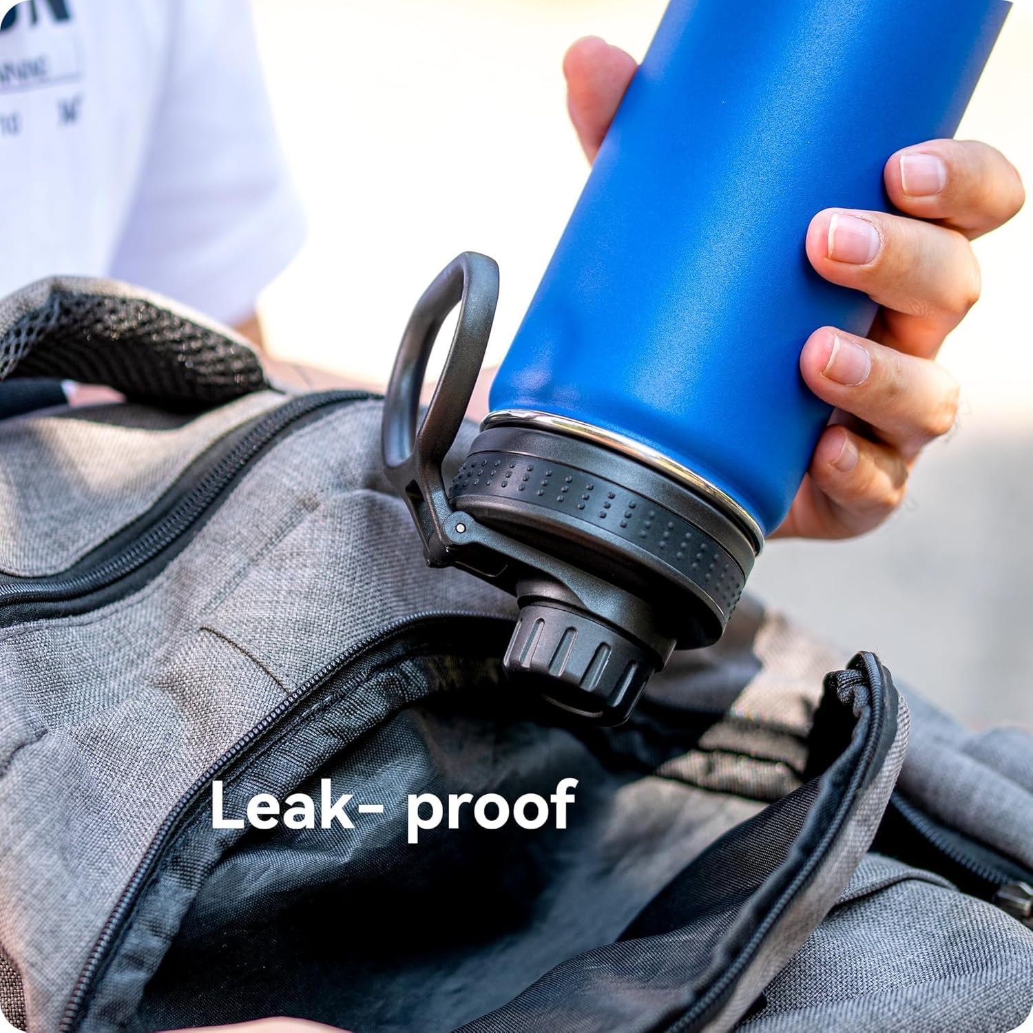 Replacement Spout Lid for Hydro Flask Wide Mouth Bottles 12/16/18/22/32/40/64oz – 2.28" Leak-Proof Sports Cap Accessory, Secure Fit