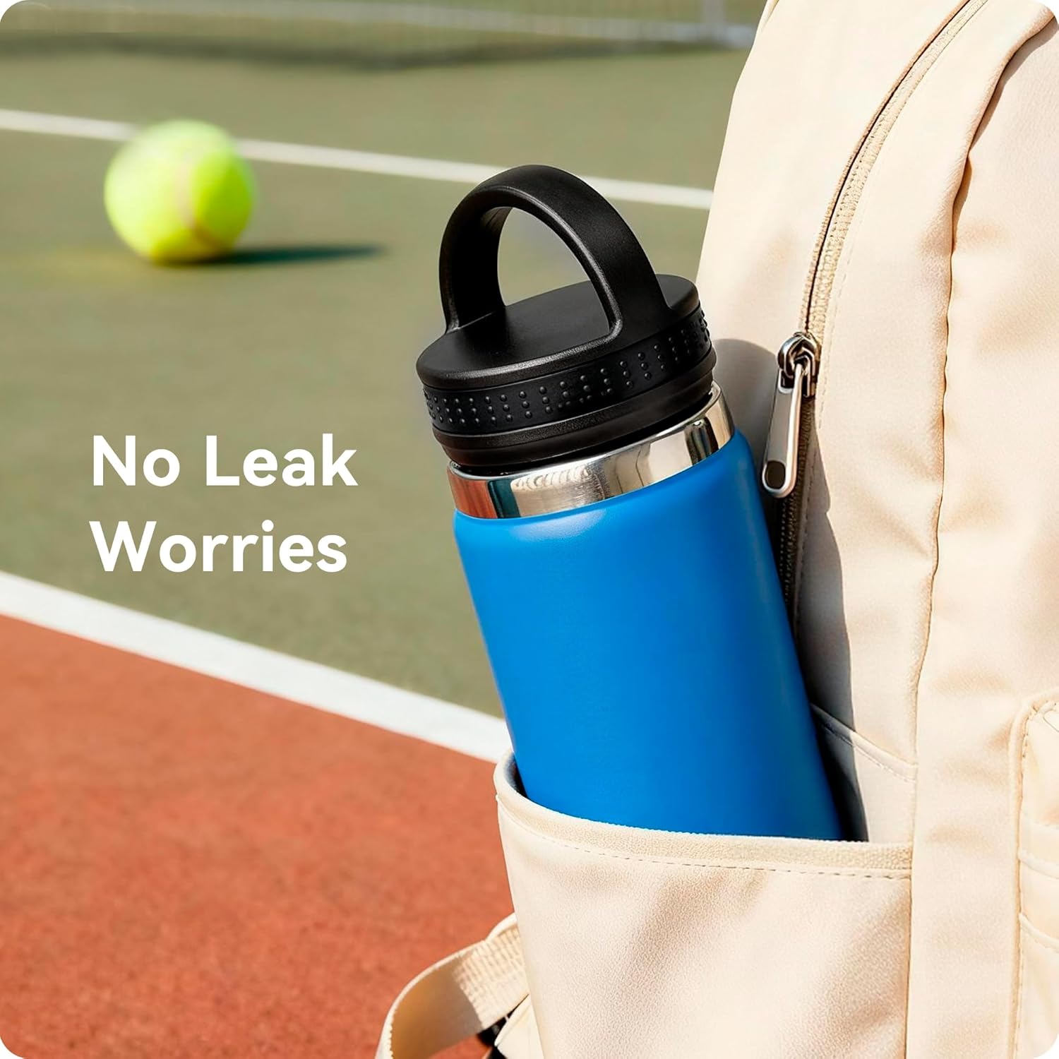 Lid for Hydro Flask12 16 18 20 32 40 64oz Wide Mouth Bottle, Replacement lid for Thermoflask,Iron Flask,Takeya and More 2.28" Wide Mouth Bottles