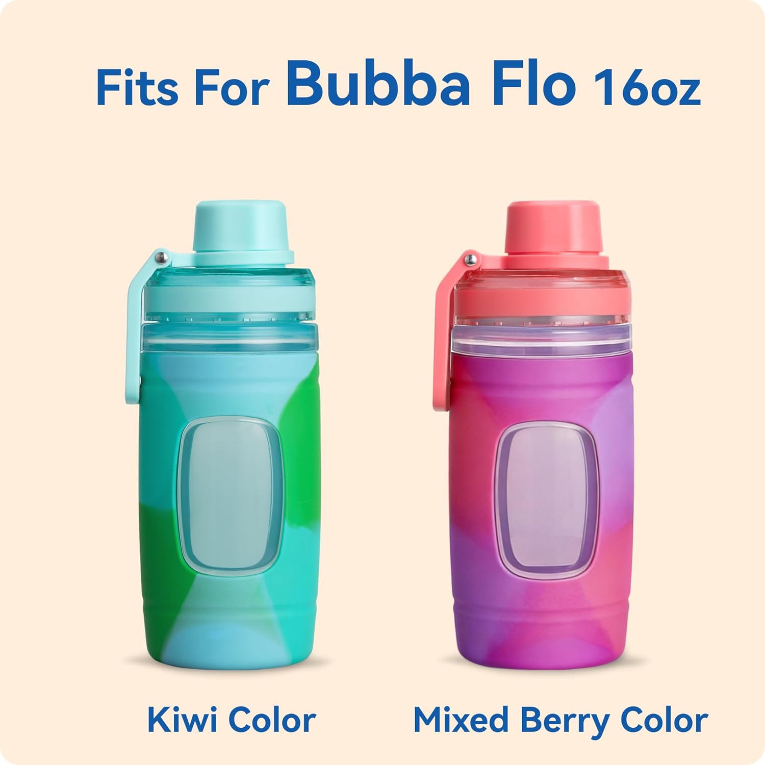 Replacement Spout Lid for Bubba Water Bottle 16 OZ, Portable Water Bottle Caps for Bubba Flo, BPA-Free & Leak-Proof