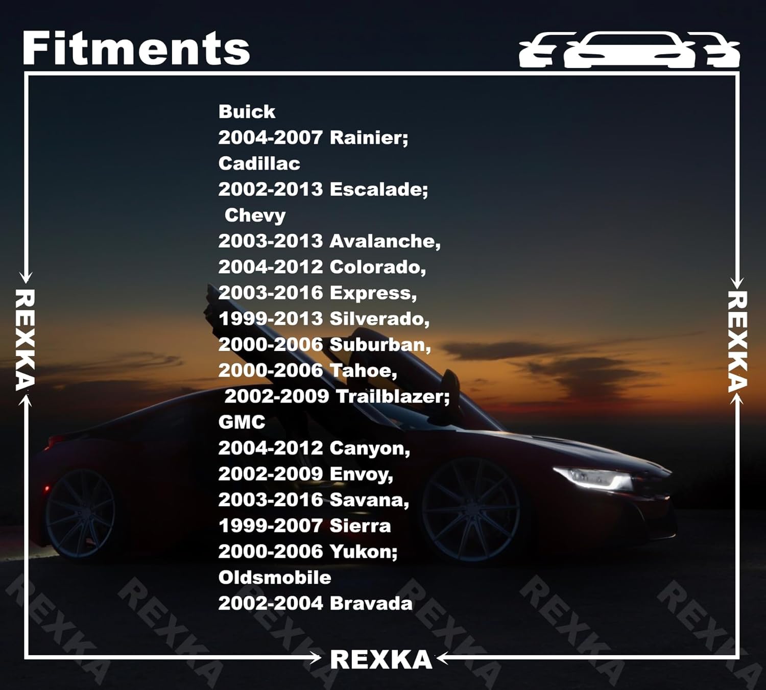 Rexka 15 Sets Silverado Bumper Clips Front Air Dam Deflector Retainer Clips Nut Grommet 15733971 15733970 Fits Chevy Trucks Suburban Tahoe Trailblazer GMC Canyon Savana Sierra Yukon Avalanche