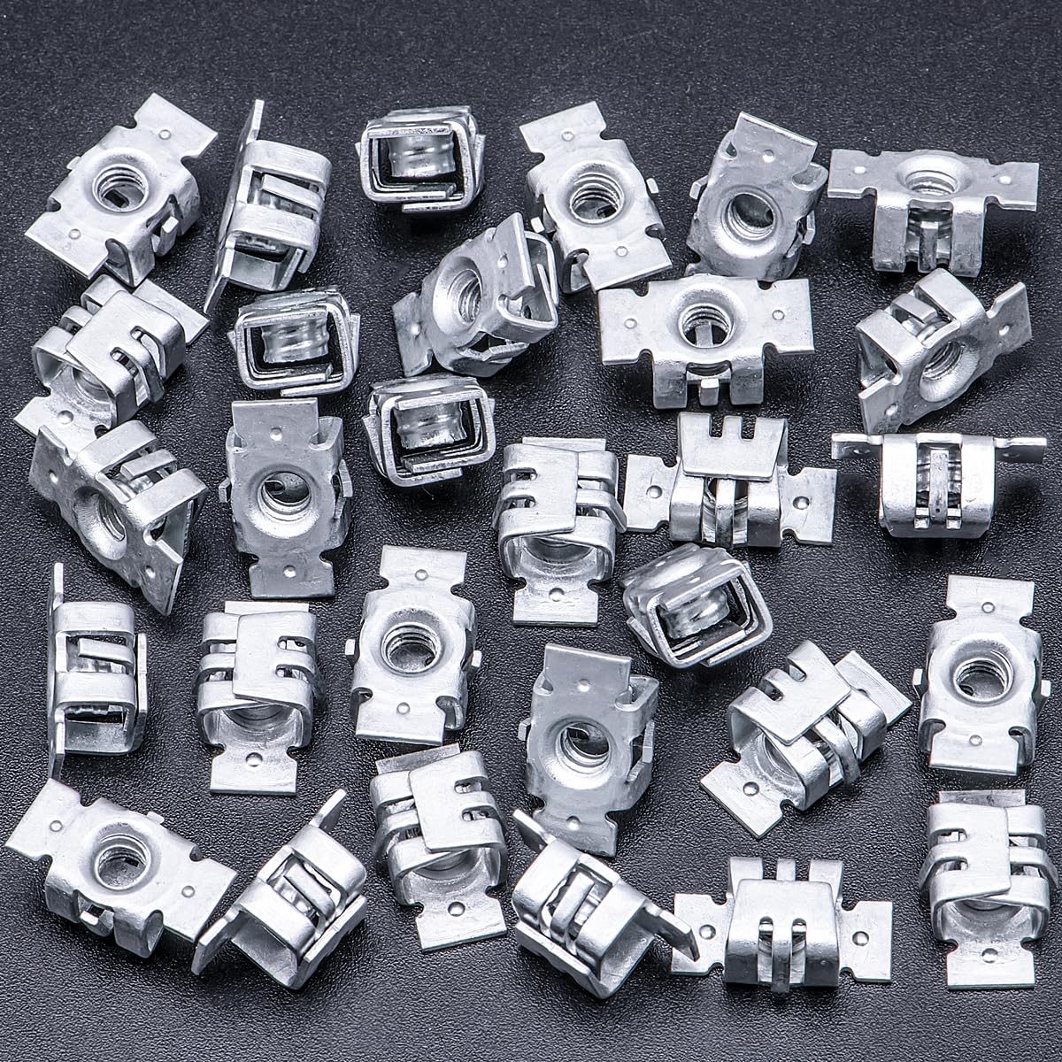 Rexka 30pcs M4.2-1.4mm Bumper Cover Fender Liner U Nut Clips 11609952 for GM Chevy Hummer Buick Cadillac Saturn Cadillac GMC Trucks - Multipurpose
