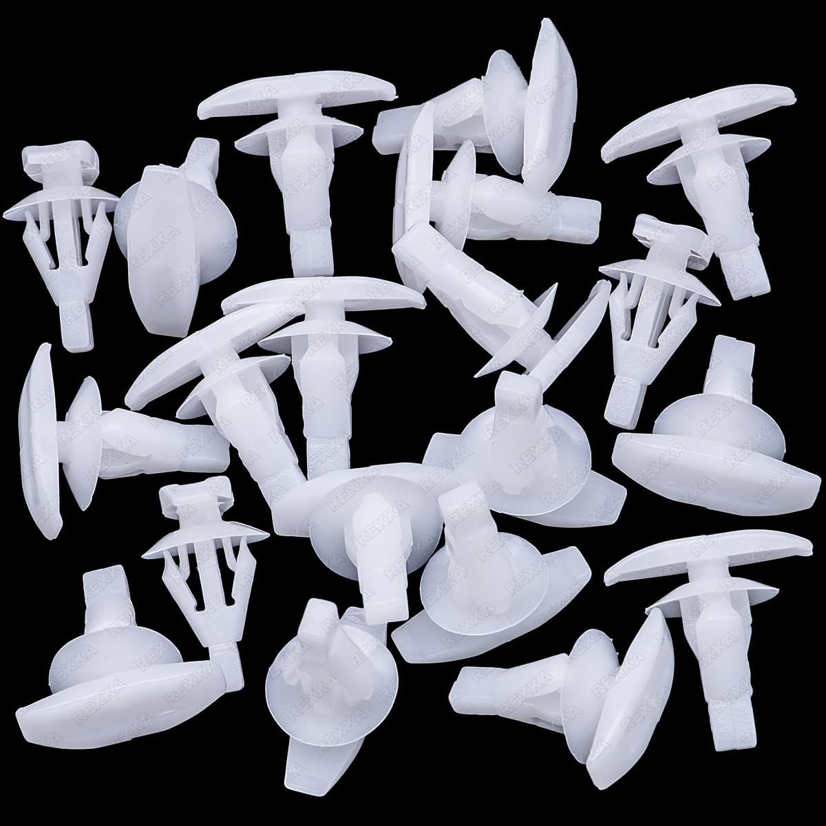 Rexka 20pcs Door Weatherstrip Retainer Clip 67867-12150 for Toyota Scion Lexus 4Runner Avalon Camry Celica Corolla FJ & Land Cruiser Highlander Prius RAV4 Tacoma Yaris ES GS GX is LS LX NX RC RX