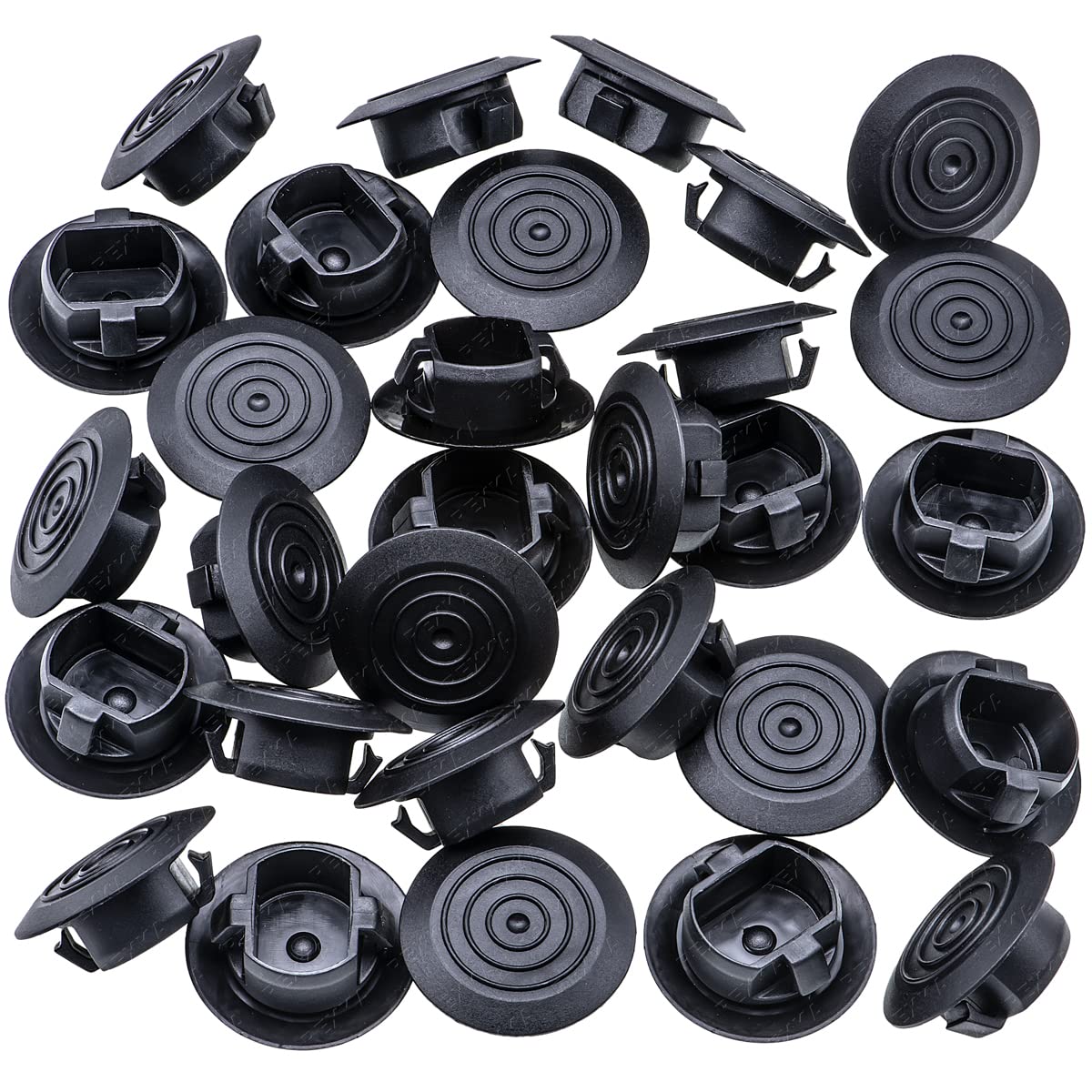 Rexka 30pcs Rocker Panel Moulding Mud Guard Retainers Clips for Toyota 76924-02010 Corolla Echo FJ Cruiser Matrix Prius GM 88970495 Pontiac Vibe 76924-52021