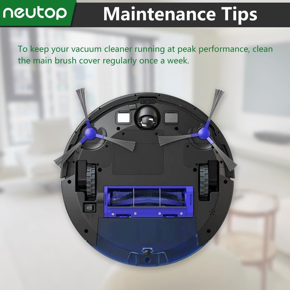 Main Brush Guards Covers Compatible with euy RoboVac 11S, 15T, 30, 30C, 15C, 12, 25C, 35C, 11S Max, 30C Max, G20, G30, G30 Hybrid, G35, G40+, G40 Hybrid, Accessories, 2-Pack.