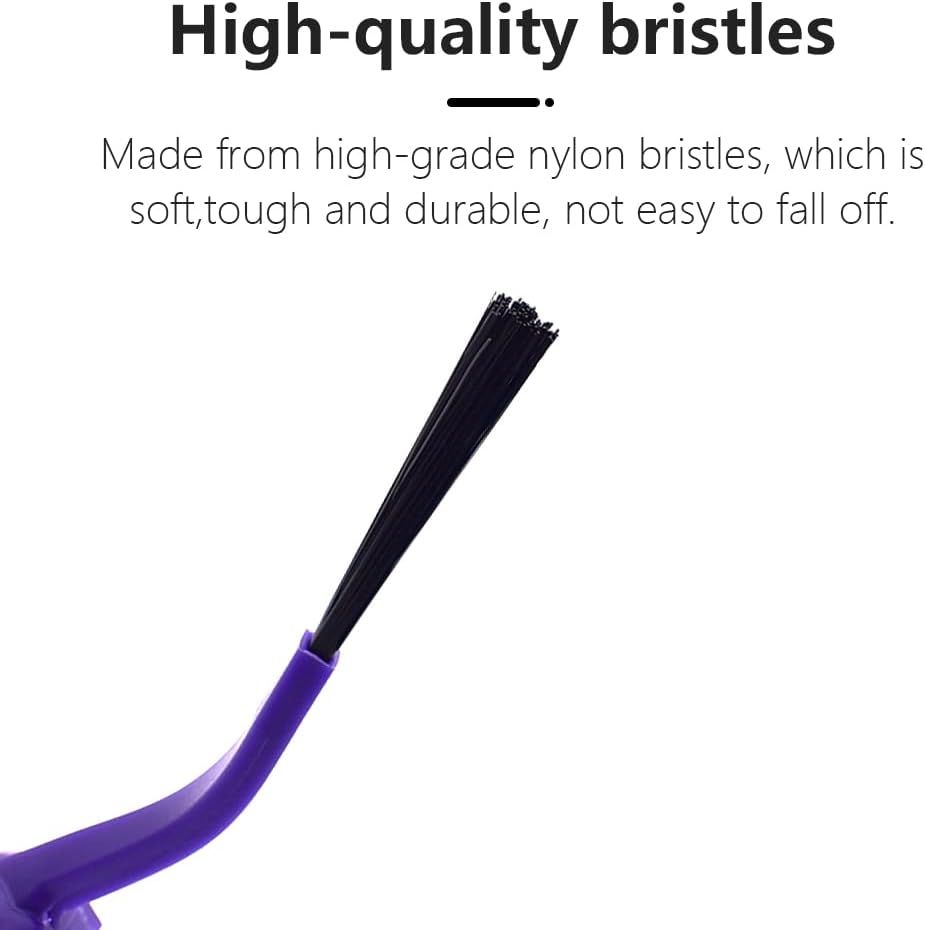 Replacement Side Brushes Compatible with euy RoboVac X8, X8 Hybrid, Robot Vacuum and Mop Cleaners Spare Parts Accessories, 9-Pack.