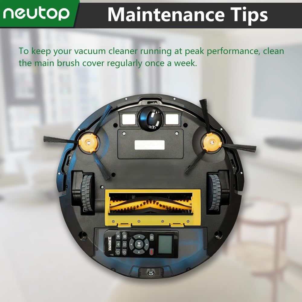 Replacement Brush Guards Covers Compatible with Ecovacs N79S N79T N79 DN622 DN622.11 DN622.31 N79W N79se 500 600 601 661 DC3G and yeedi K600 K601G K700 Robot Vacuum Accessories, 2-Pack.