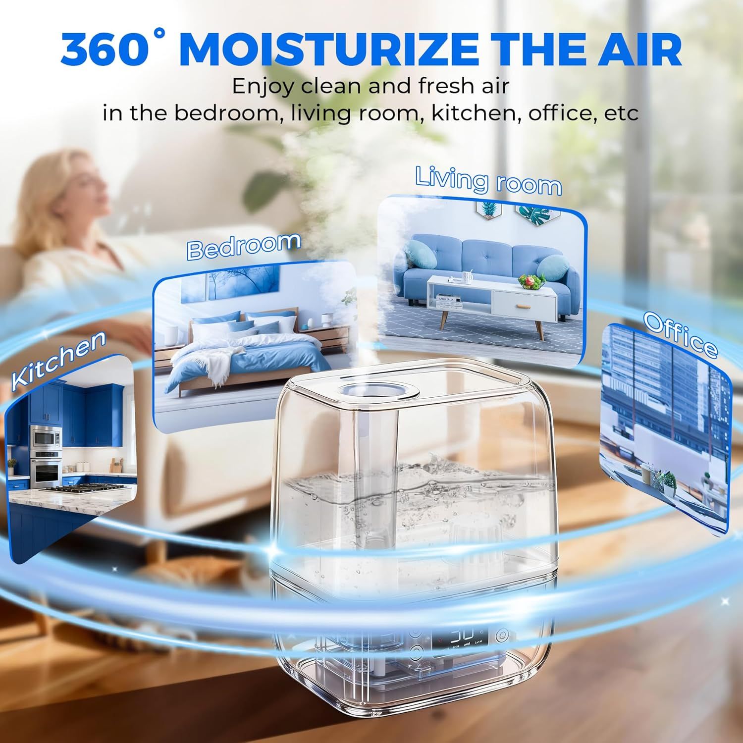 30-Pack Top ill Humidiier Replacement ilters or LEVOIT Classic160, Dual150, Dual200S, Classic300 S , LV600S, OasisMist 450S, Superior6000S Series Humidiiers by