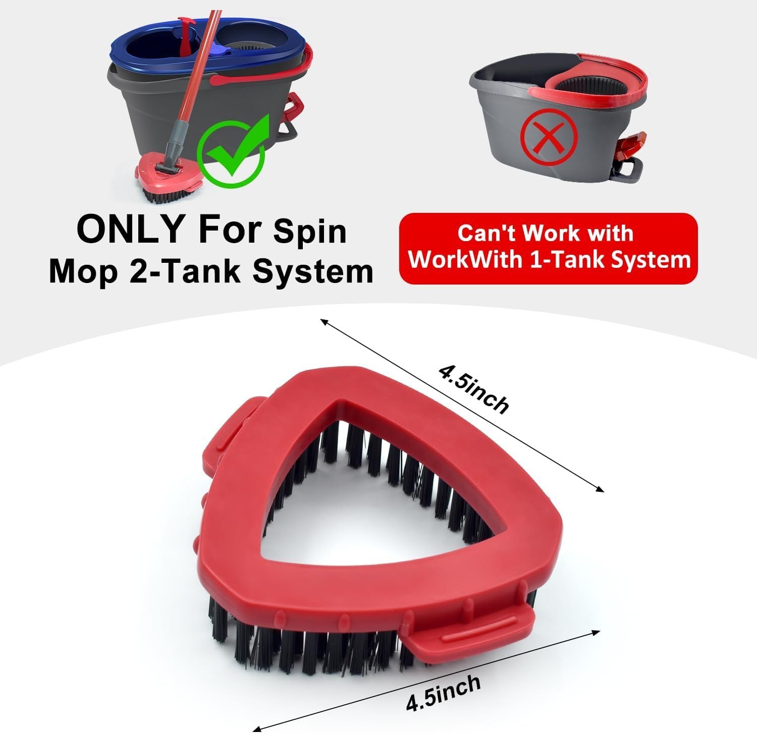 Mop Base + Brush 2-Tank