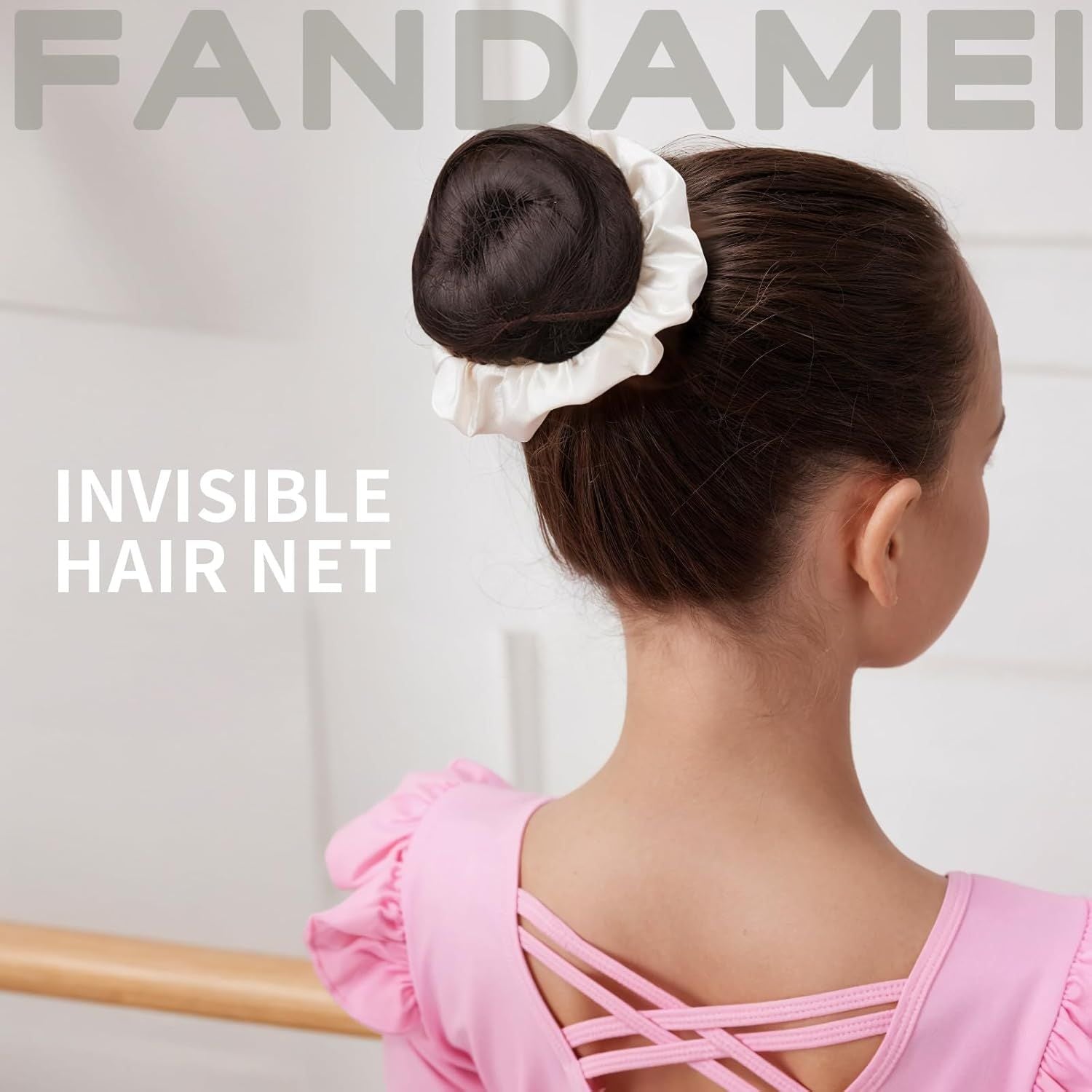 6 PCS Hair Bun Makers or Kids, 10 Invisible Bun Nets or Ballet Girls, 3PCS Extra Small 3PCS Small Donut Buns or Hair Kids, Bun Makers Hair Nets or Buns with 5 Elastics 20 Pins Brown