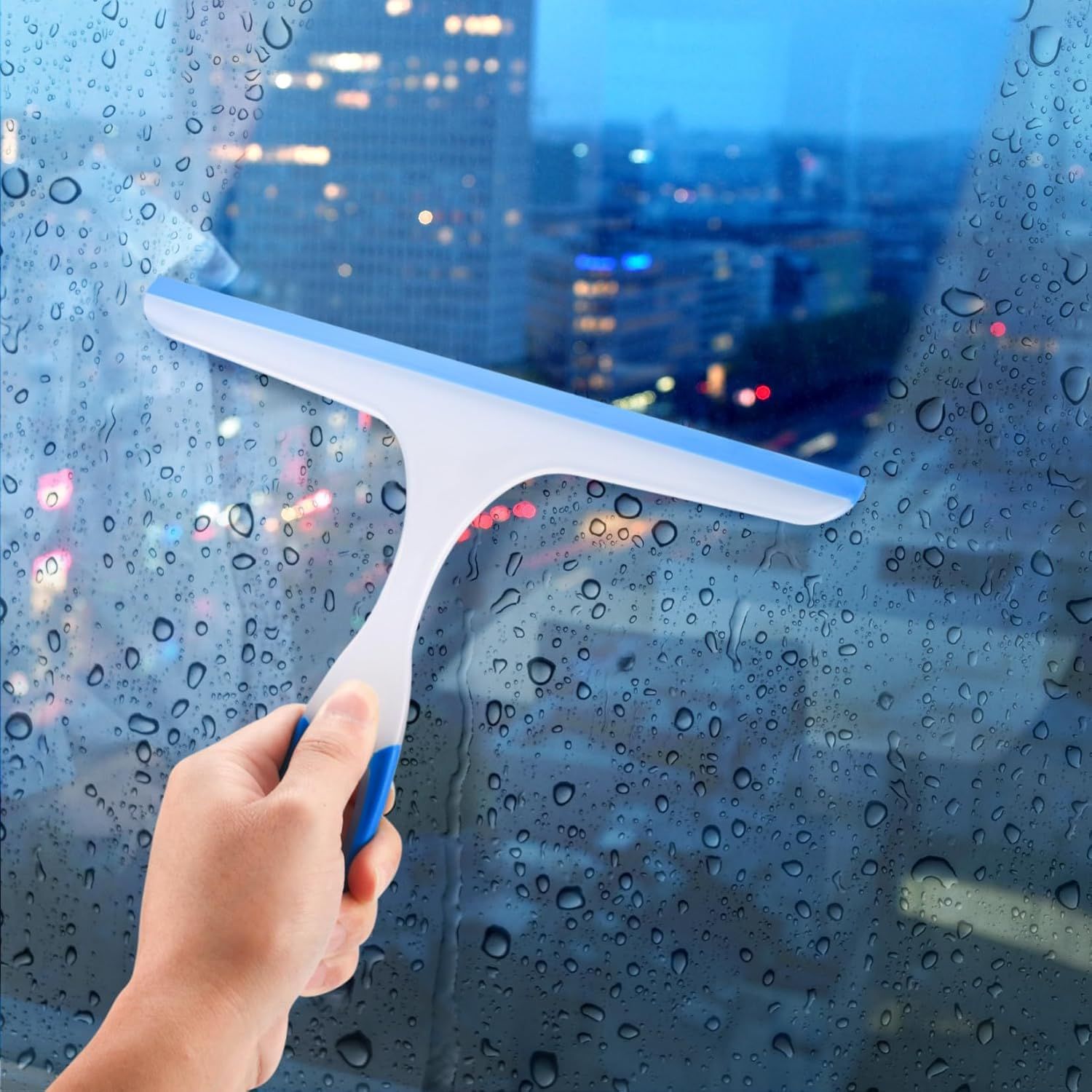 Shower Squeegee or Glass Doors, 3pcs Bathroom Squeegee or Shower Cleaner Squeegee, Window Cleaning Squeegee Glass Shower Door or Car Window Wiper Mirror Windshield
