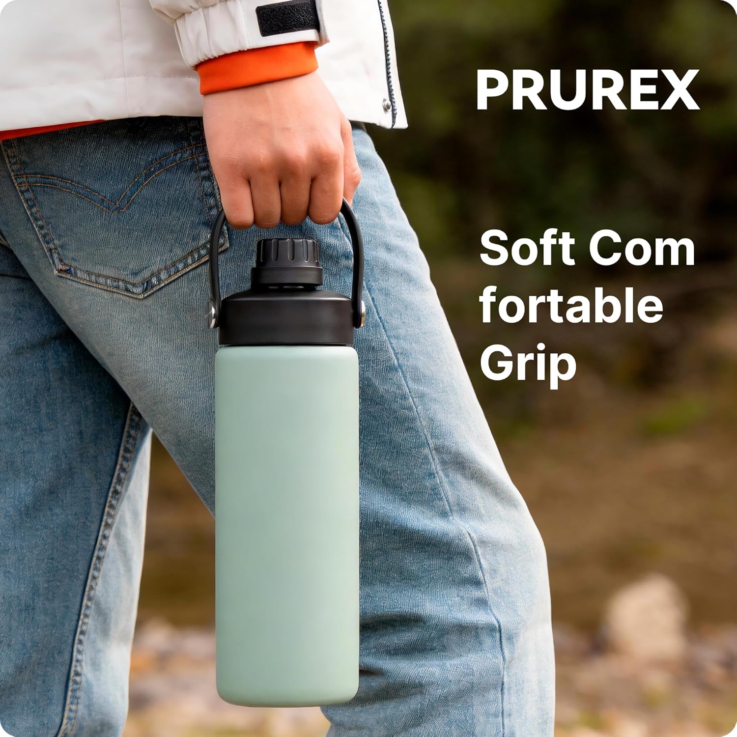 Spout Lid for Simple Modern Water Bottle 14oz 18oz 24oz 32oz, Replacement Chug Lid for Simple Modern Summit Bottle, One-Handed Operation, Leak-Proof & Durable 2 Pack