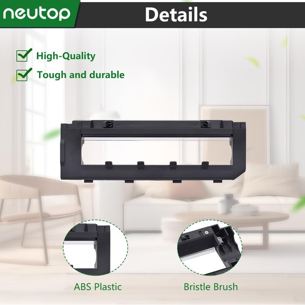 Replacement Brush Covers Guards Compatible with S7, S7+ MaxV Plus/Ultra, Q5, Q5+, Q7 Max/Max+, Robot Vacuum Cleaners, 2-Pack