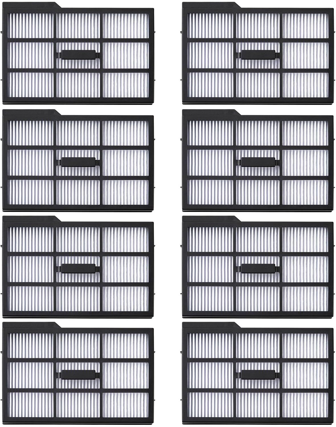 Replacement HEPA ilters Compatible with euy E28 E25 New Version Robot Vacuums Parts High-Eiency ilter Accessories, 8-Pack
