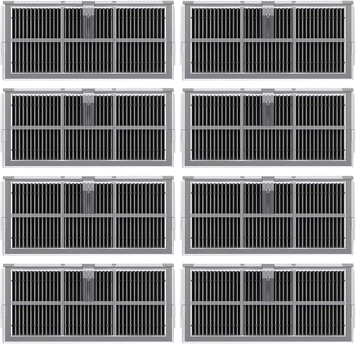 Replacement ilters Compatible with Dreame L10s Ultra Gen2/Gen3, L10s Pro Ultra Heat, L40s Ultra AE/CE, L40 Ultra, X40 Ultra/Master, X30 Ultra, Robot Vacuum Accessories Parts, 8-pack