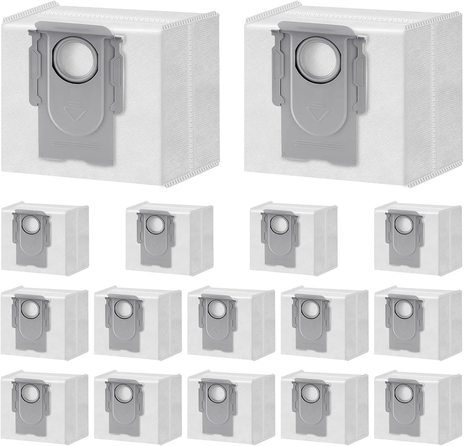 16 Packs Q10 Q7 Q5 Bag Replacement or Q10 S5+, Q7 M5+, Q5 Max+, 3.6L Vaccum Bag or Q10 X5+, Q5+, Q5 Pro+, Q8 Max+, Q7+, Q7 Max+, S8+, S8 Pro Ultra, S7 Pro Ultra, S7 MaxV Ultra