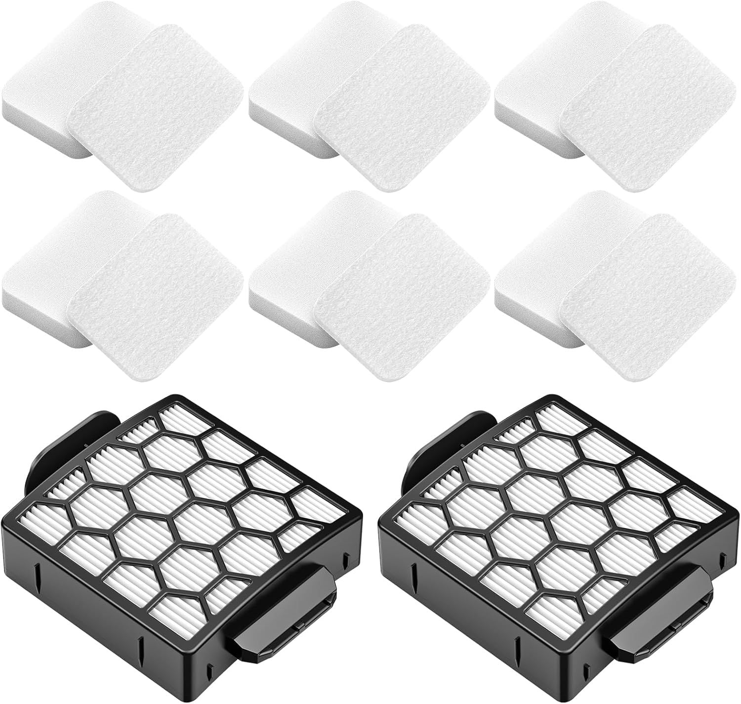 ilters or Shark Navigator Zero-M Sel-Cleaning Brushroll Pet Pro Upright Vacuum ZU60 ZU62 ZU62C NV251,NV255, Replacement Parts Parts #1238T60&1239T60
