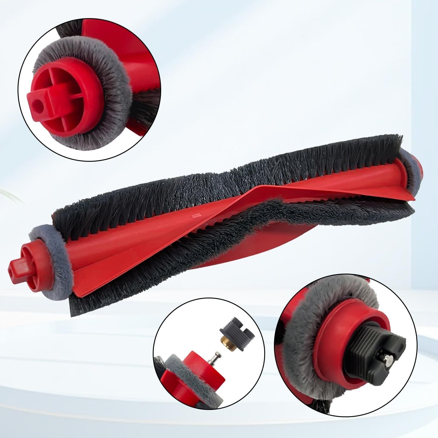 Replacement Parts or Q10 S5, Q10 X5, Q10 S5+, Q10 X5+ Robot Vacuum Cleaner Accessories, 1 Main Brush, 4 Side Brushes, 4 ilters, 1 Cleaning Tool, 1 Screwdriver