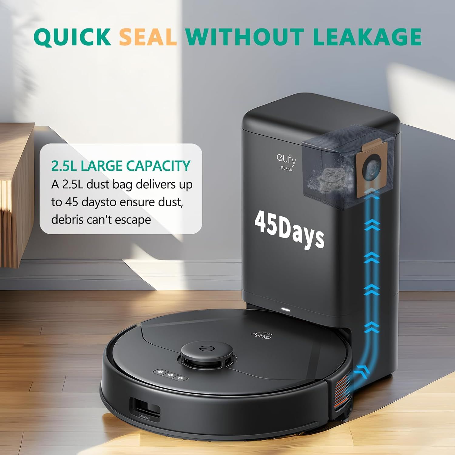 Dust Bags or euy X10 Pro Omni Robot Vacuum & X8 Pro with Sel-Empty Station, Large Capacaity, 12 Pack