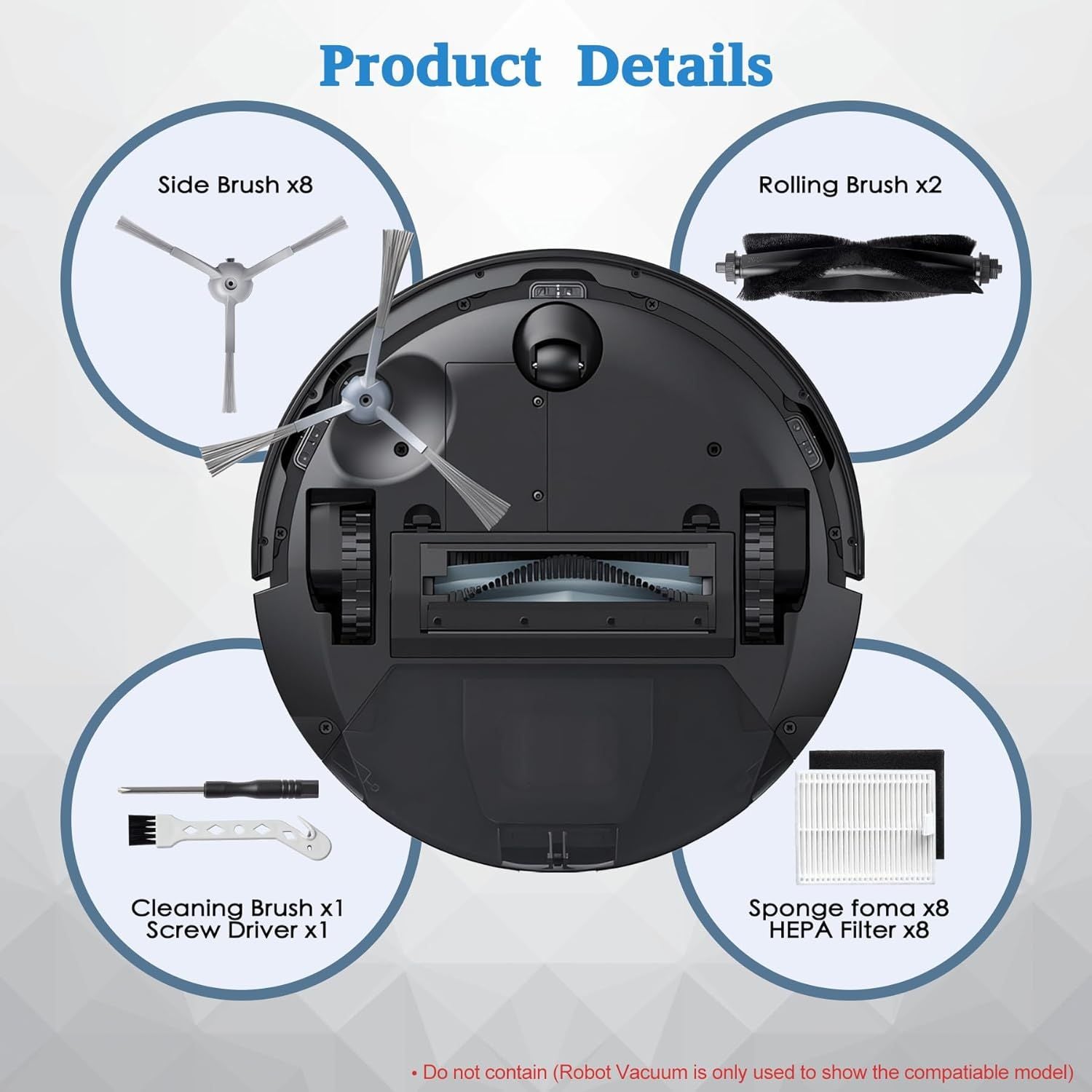Replacement Parts or euy L60 & L50 Series Robotic Vacuum Cleaner - Quality Accessories or Better Cleaning Perormance