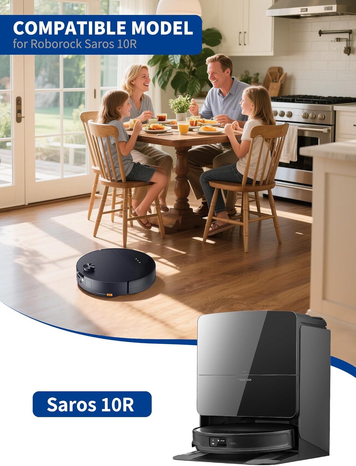 Saros 10R Replacement Parts & Accessories or Saros 10R Robot Vacuum, 24 Pack Quality Accessories or Better Cleaning Perormance