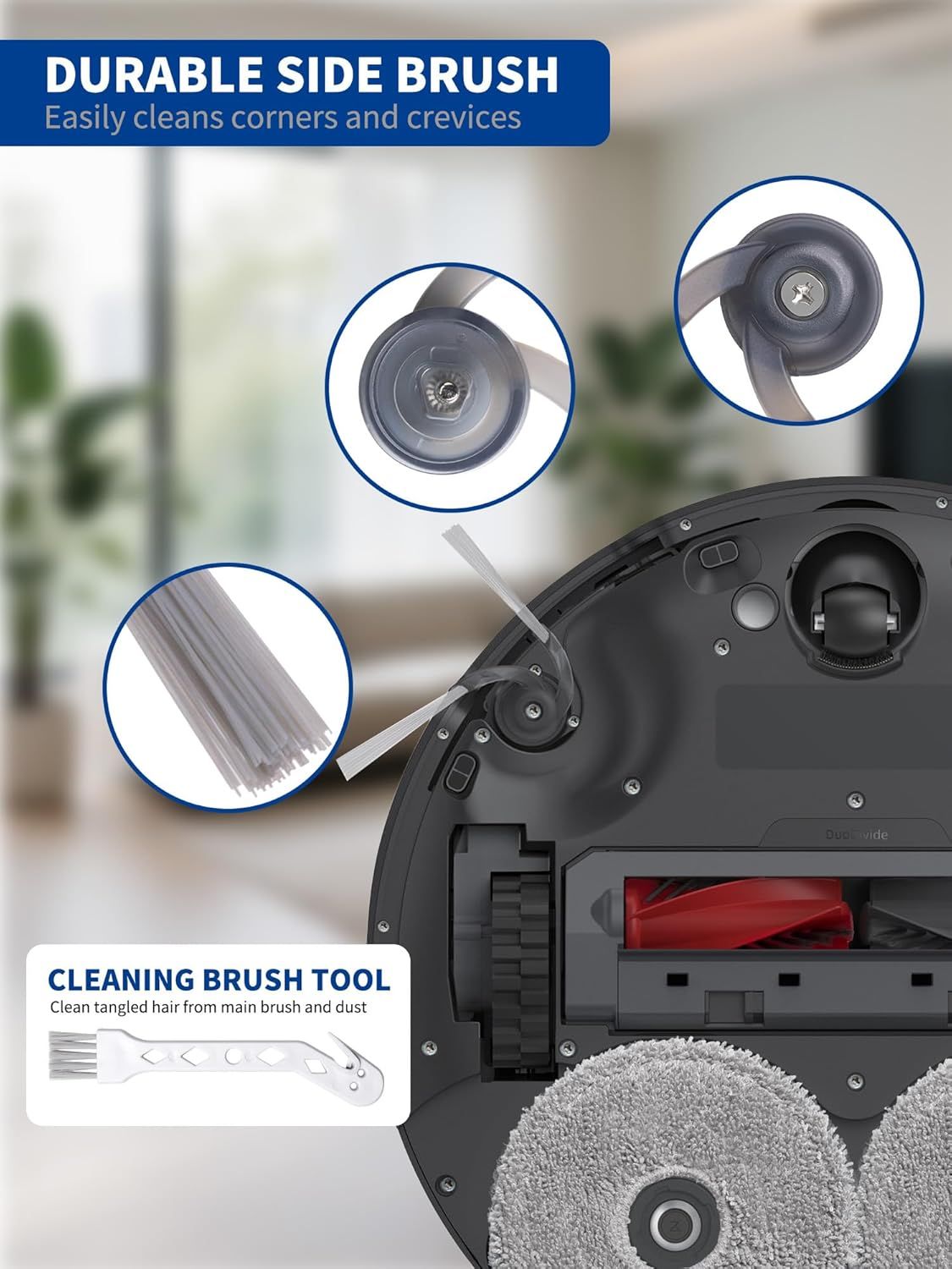 Saros 10R Replacement Parts & Accessories or Saros 10R Robot Vacuum, 24 Pack Quality Accessories or Better Cleaning Perormance