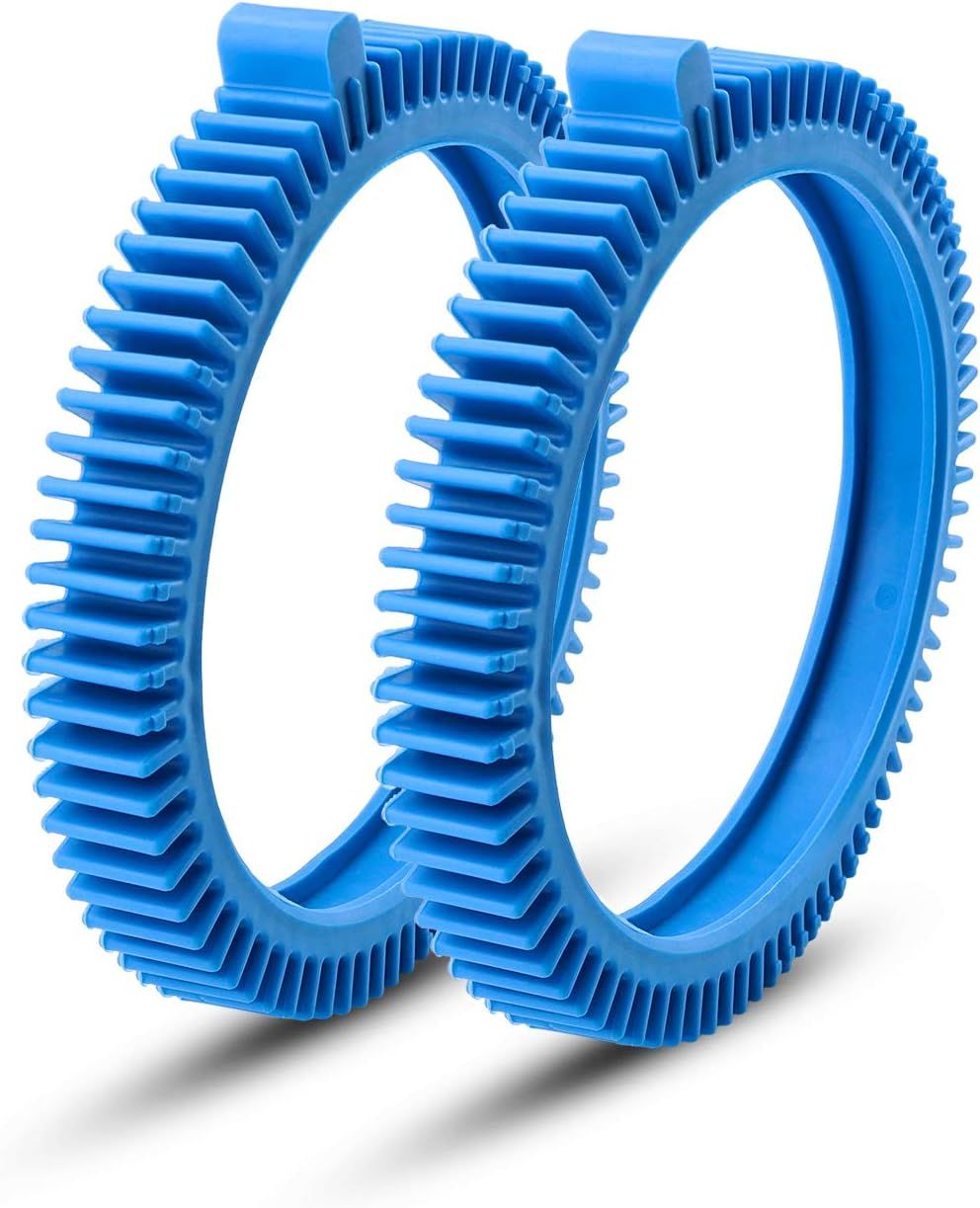 896584000-143 Blue ront Tire Kit with Super Hump Replacement or Haywood Poolvergnuegen Select Pool Cleaners and Perectly Compatible with Hayward Phoenix Cleaners 2 Pack